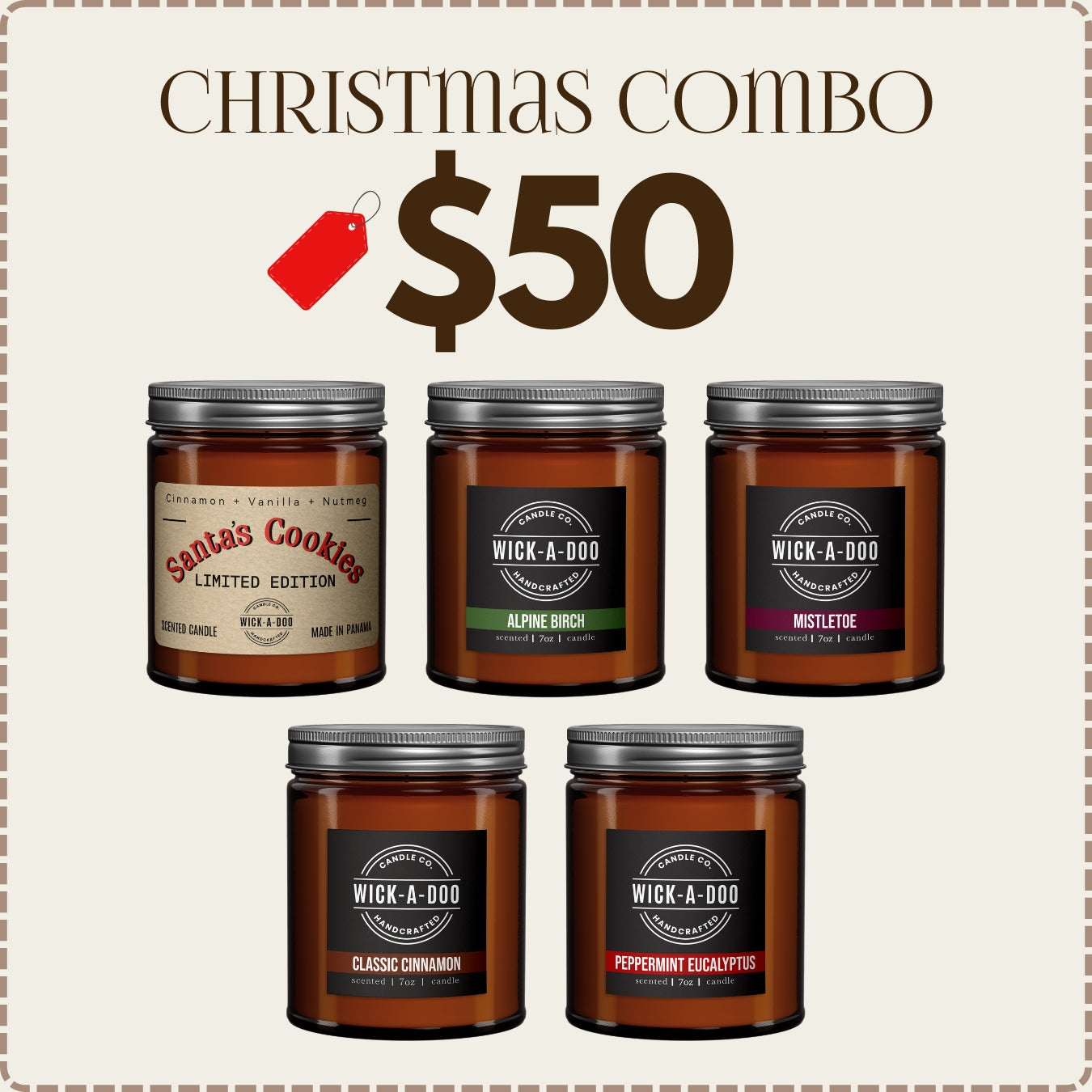 Christmas Combo $50.00 Panamá Aceptamos Yappy y tarjetas delivery en 24 horas