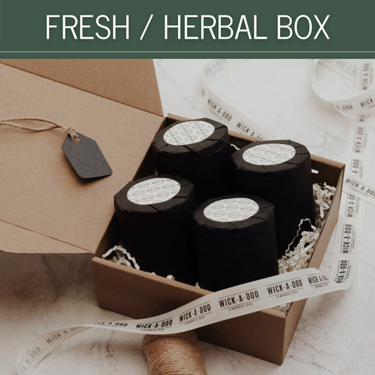 Fresh / Herbal Gift Box - 4 Velas