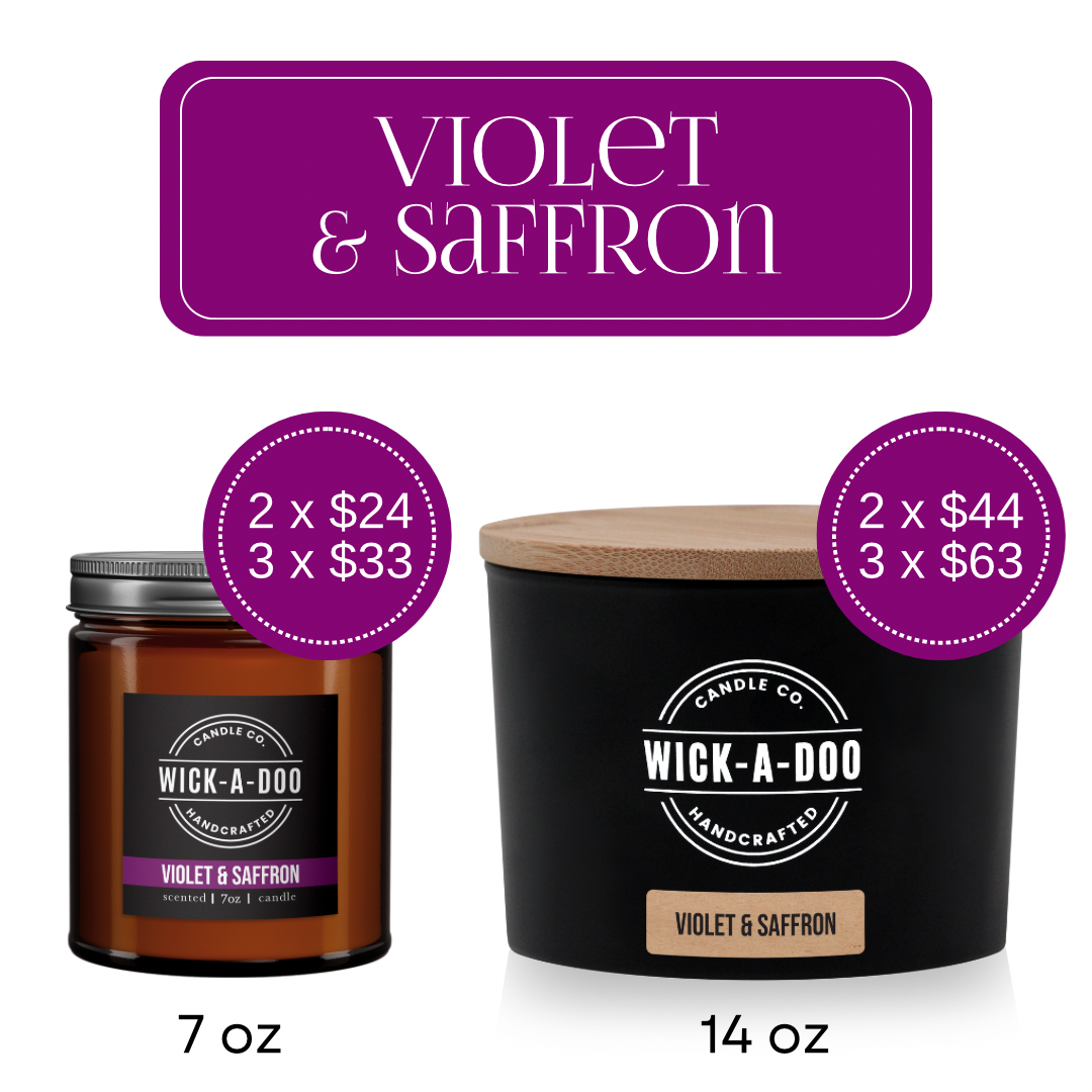 Violet & Saffron