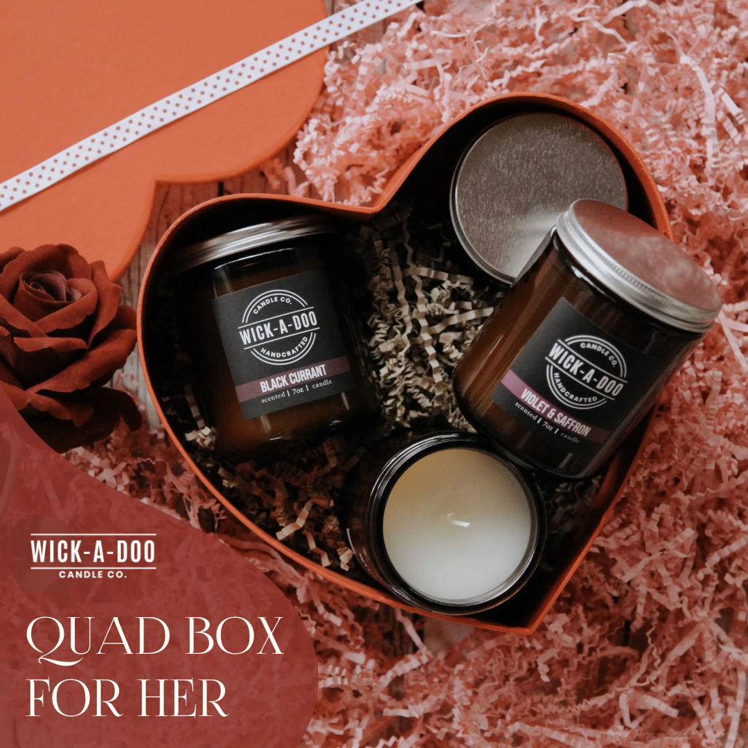 Heart Box for Her | 4 Velas