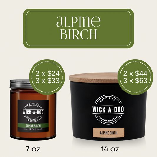 Alpine Birch - Wickadoo Candle Co.