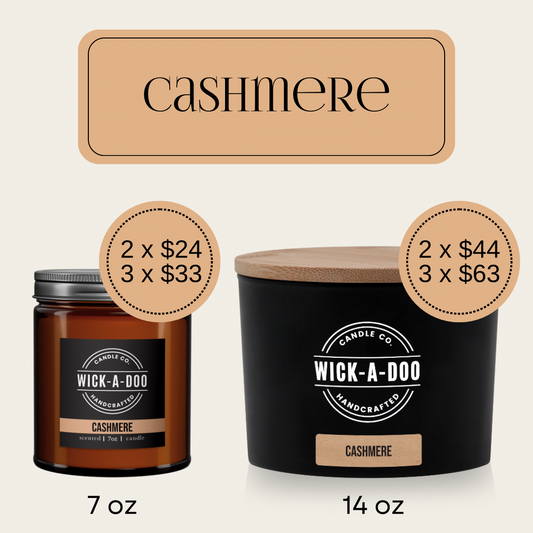 Cashmere - Wickadoo Candle Co.