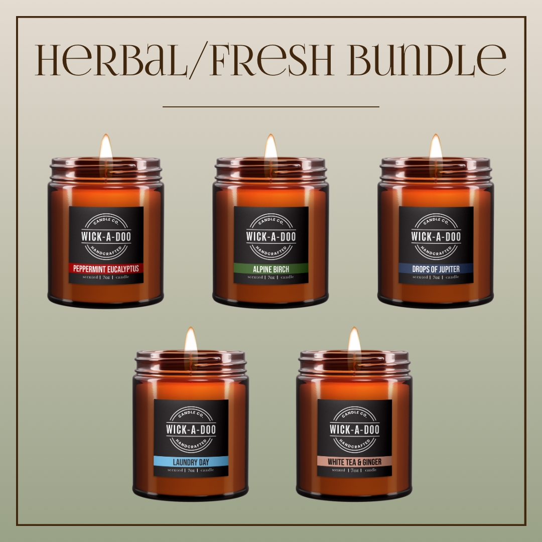 Herbal/Fresh Bundle - Wickadoo Candle Co.