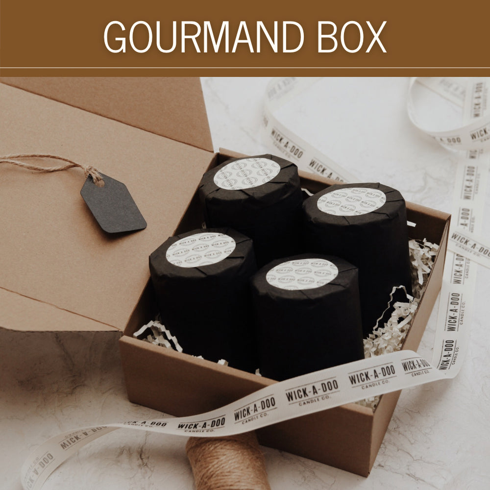 Gourmand Gift Box - 4 Velas