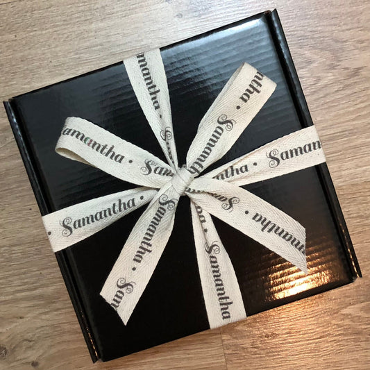 Gift Box Cinta Con Nombre