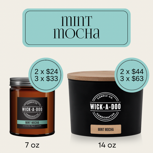 Mint Mocha - Wickadoo Candle Co.