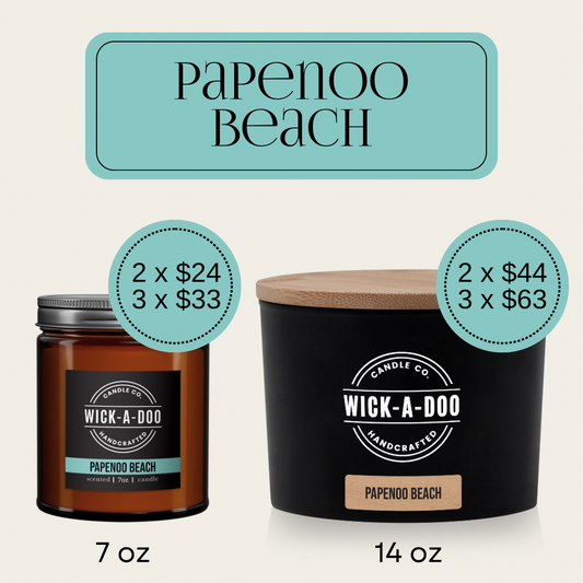 Papenoo Beach - Wickadoo Candle Co.