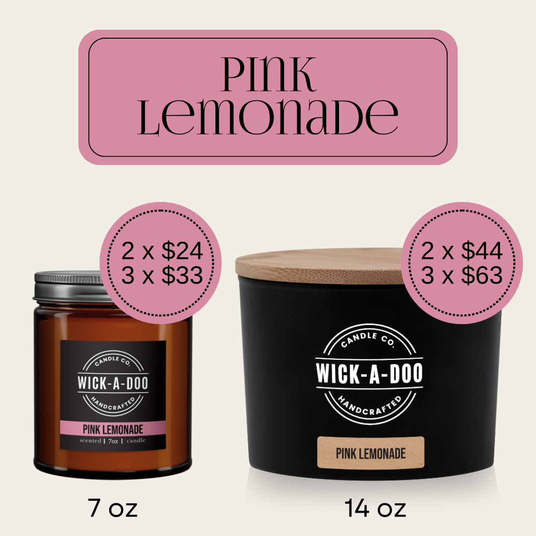 Pink Lemonade - Wickadoo Candle Co.