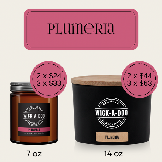 Plumeria - Wickadoo Candle Co.