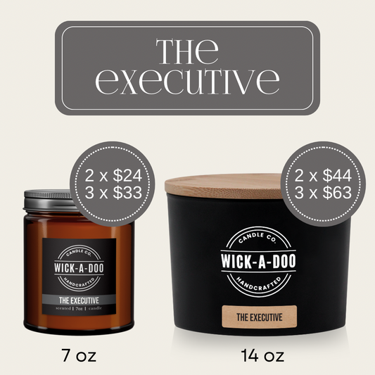 The Executive - Wickadoo Candle Co.