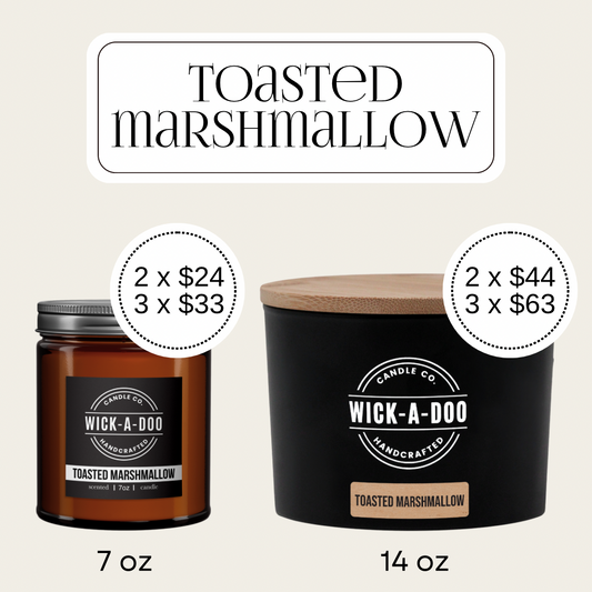 Toasted Marshmallow - Wickadoo Candle Co.